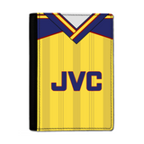 Arsenal Passport Cover - 1989 Away