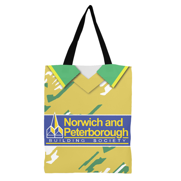 Norwich City Tote Bag (Portrait) - 1992 Home