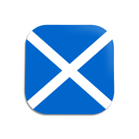 Scotland Coaster - Saltire