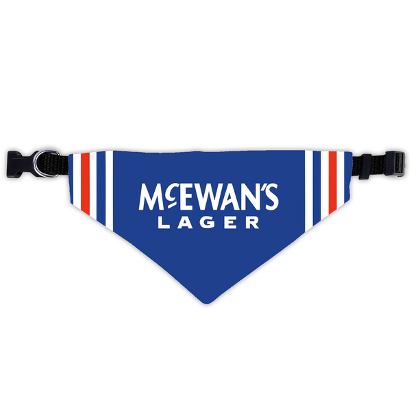 Rangers Dog Scarf With Collar - Home