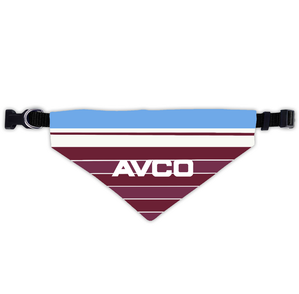 West Ham Dog Scarf With Collar - Avco Home