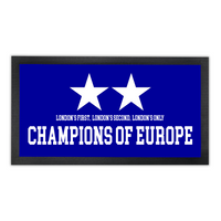 Champions of Europe Two Stars Bar Runner