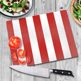 Red & White Chopping Board
