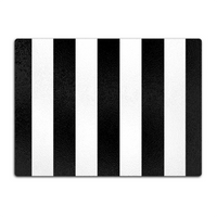 Black & White Glass Chopping Board