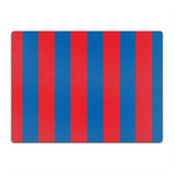 Red & Blue Glass Chopping Board