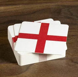 England Beer Mats - St Georges Cross - Pack of 10