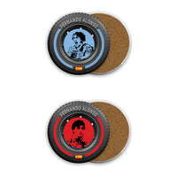 Fernando Alonso Ceramic Beer Mats