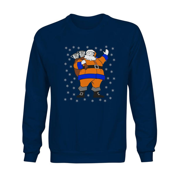 Rangers Christmas Jumper - Oranje Santa