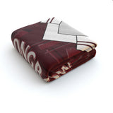 Hearts Fleece Blanket