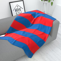 Red & Blue Fleece Blanket
