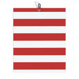 Red and White Golf Towel