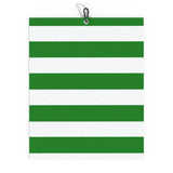 Green & White Golf Towel