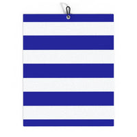 Royal Blue & White Golf Towel
