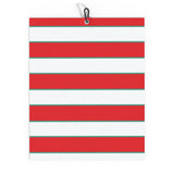Red & White (Green) Golf Towel