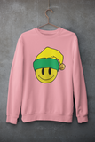 Acid Smiley Christmas Jumper -  Yellow & Green