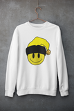 Acid Smiley Christmas Jumper -  Yellow & Black