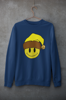 Acid Smiley Christmas Jumper -  Yellow & Brown