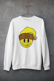 Acid Smiley Christmas Jumper -  Yellow & Brown