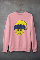 Acid Smiley Christmas Jumper -  Yellow & Navy