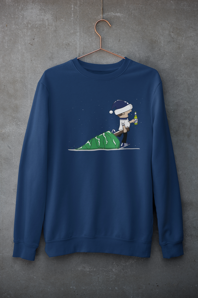 Tottenham Christmas Jumper - Kick Off Karl