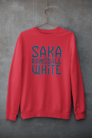 England Sweatshirt - Saka, Ramsdale, White