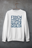 England Sweatshirt - Foden, Stones, Walker, Grealish