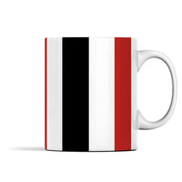 Red, White & Black Mug