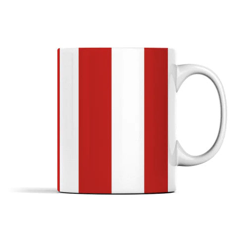 Red & White Mug