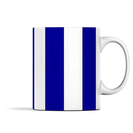 Royal Blue & White Mug