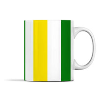 Green, White & Yellow Mug
