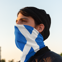 Scotland Printed Face Wrap / Snood